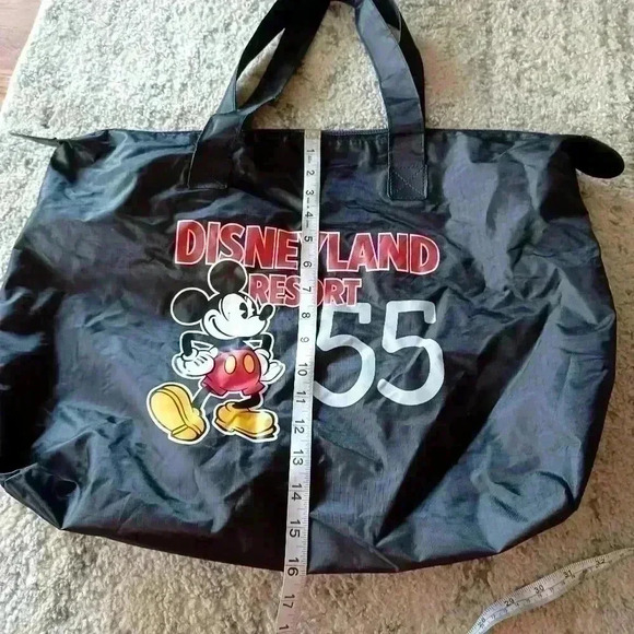 Disneyland Resort Large 100% Polyester Mickey Mouse Tote - Picture 12 of 13